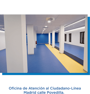 Oficina de Atención al Ciudadano-Línea Madrid calle Povedilla.