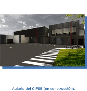 Aulario del CIFSE (en construcción).