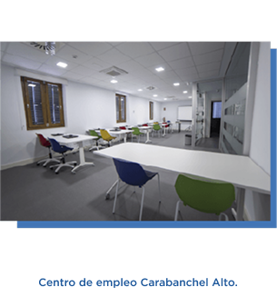 Centro de empleo Carabanchel Alto.