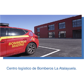 Centro logístico de Bomberos La Atalayuela.